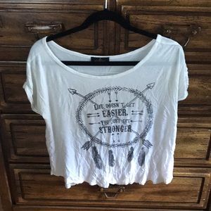 Life doesn’t get easier you just get stronger tee